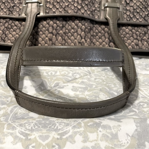 Coach Alexis Snake Print Carryall Tote - Picture 7 of 12